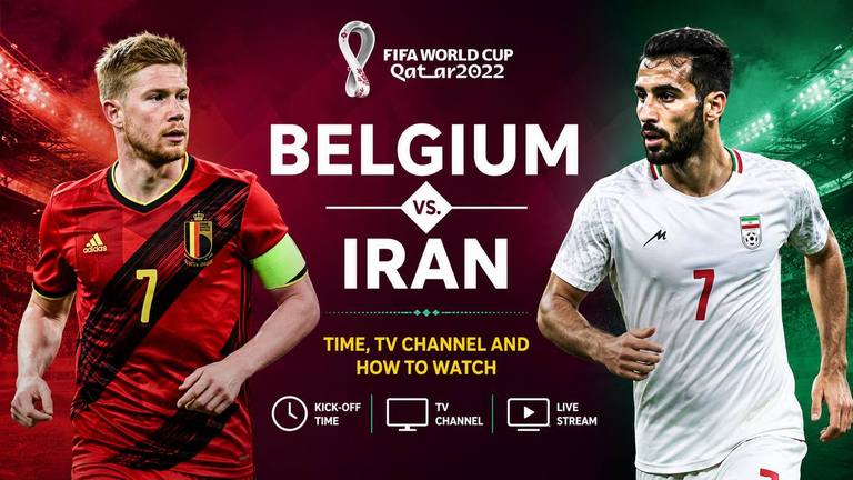 Belgium vs. Iran Time, TV Channel and How to Watch the World Cup Match