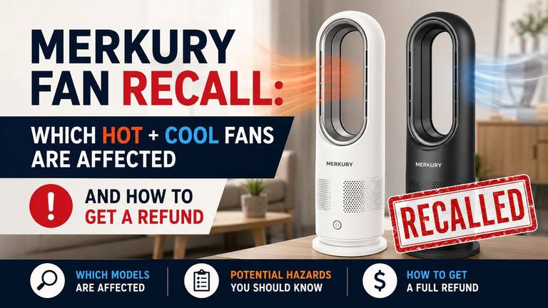 Merkury Fan Recall: Which Hot + Cool Fans Are Affected and How to Get a Refund