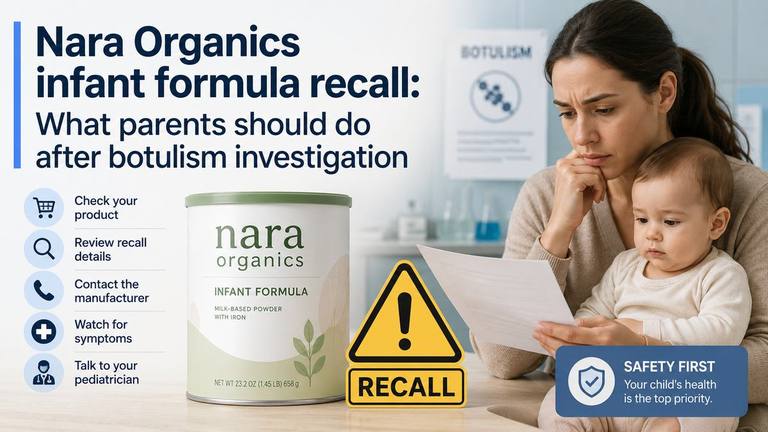 Nara Organics infant formula recall: What parents should do after botulism investigation