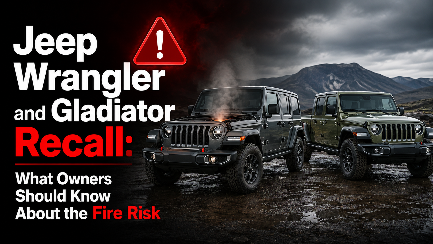 Jeep Wrangler and Gladiator Recall: What Owners Should Know About the Fire Risk