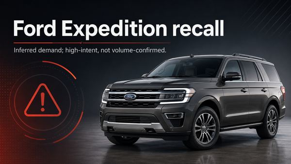 Ford Expedition Recall: Lincoln Navigator SUVs Also Included in Seat-Belt Notice