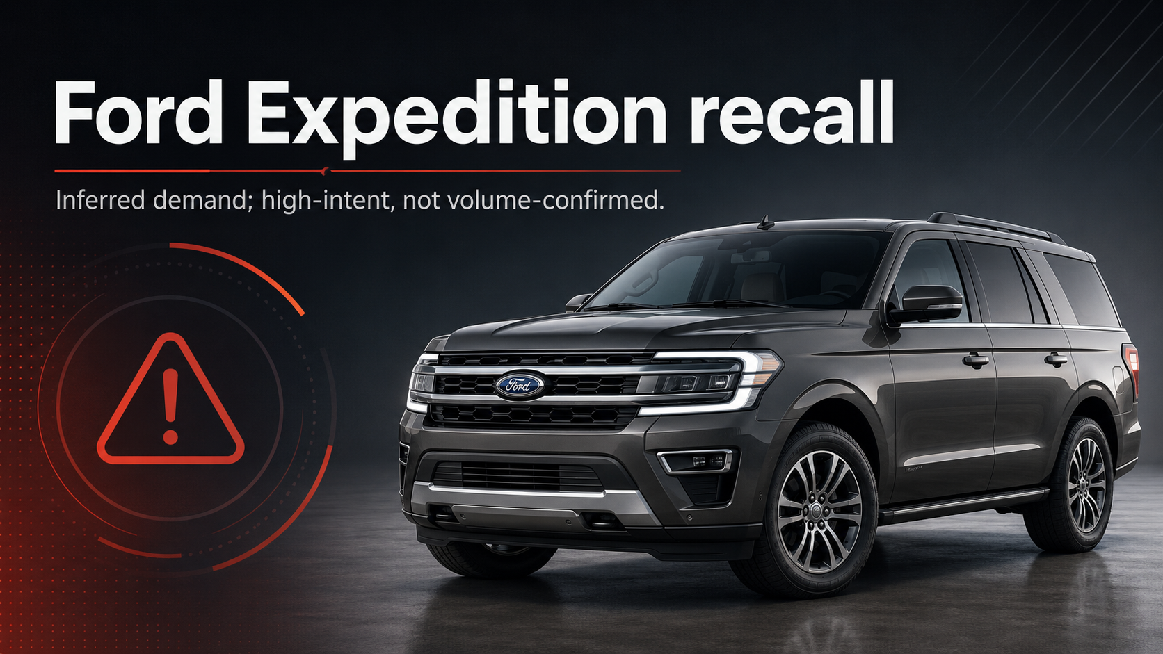 Ford Expedition Recall: Lincoln Navigator SUVs Also Included in Seat-Belt Notice