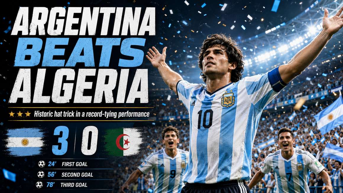 Messi World Cup Goals Record: Hat Trick Ties Klose as Argentina Beats Algeria