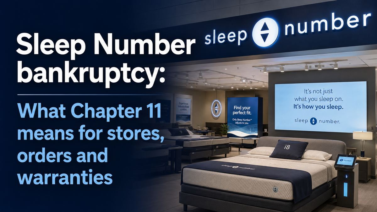 Sleep Number bankruptcy: What Chapter 11 means for stores, orders and warranties