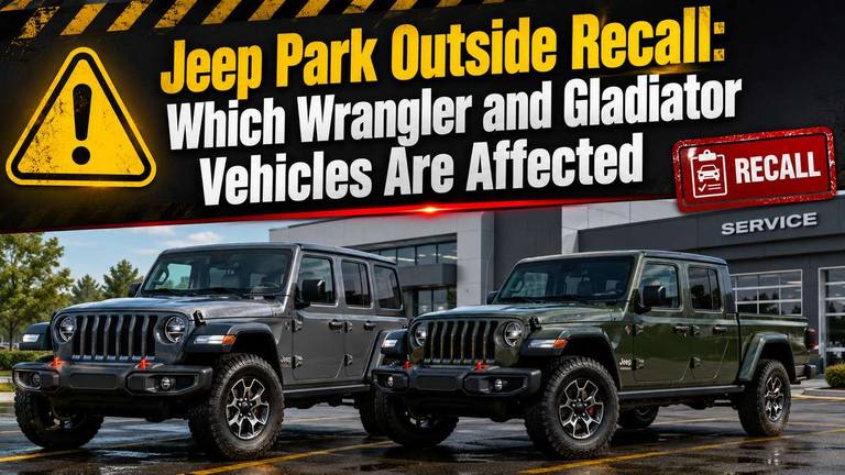 Jeep Park Outside Recall: Which Wrangler and Gladiator Vehicles Are Affected
