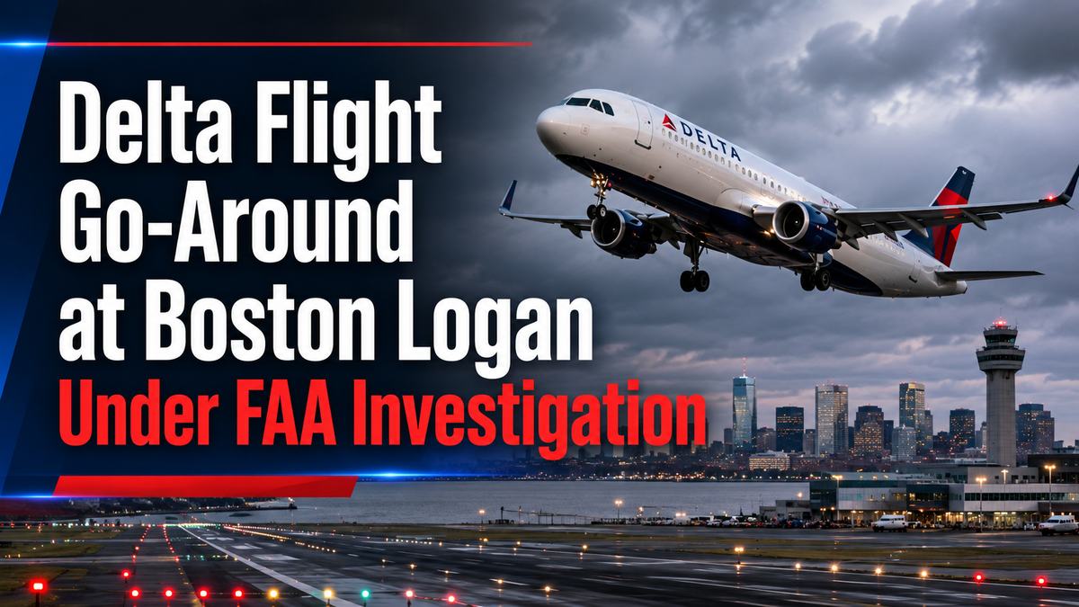Delta Flight Go-Around at Boston Logan Under FAA Investigation