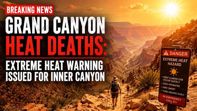 Grand Canyon Heat Deaths: Extreme Heat Warning Issued for Inner Canyon