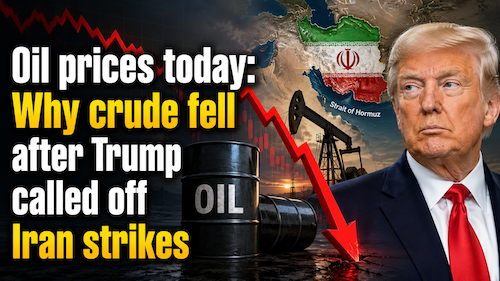 Oil prices today: Why crude fell after Trump called off Iran strikes